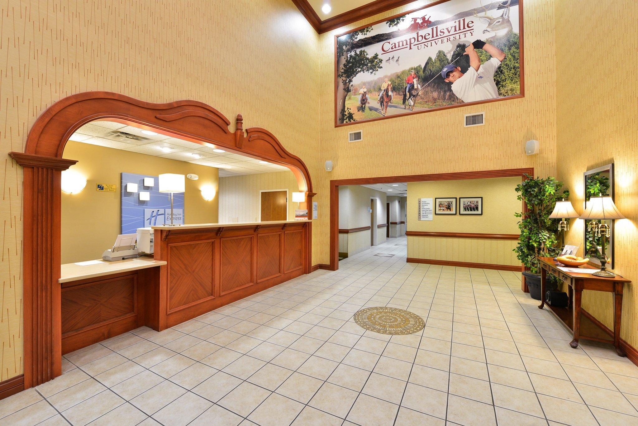 Holiday Inn Express Campbellsville By Ihg Exterior foto
